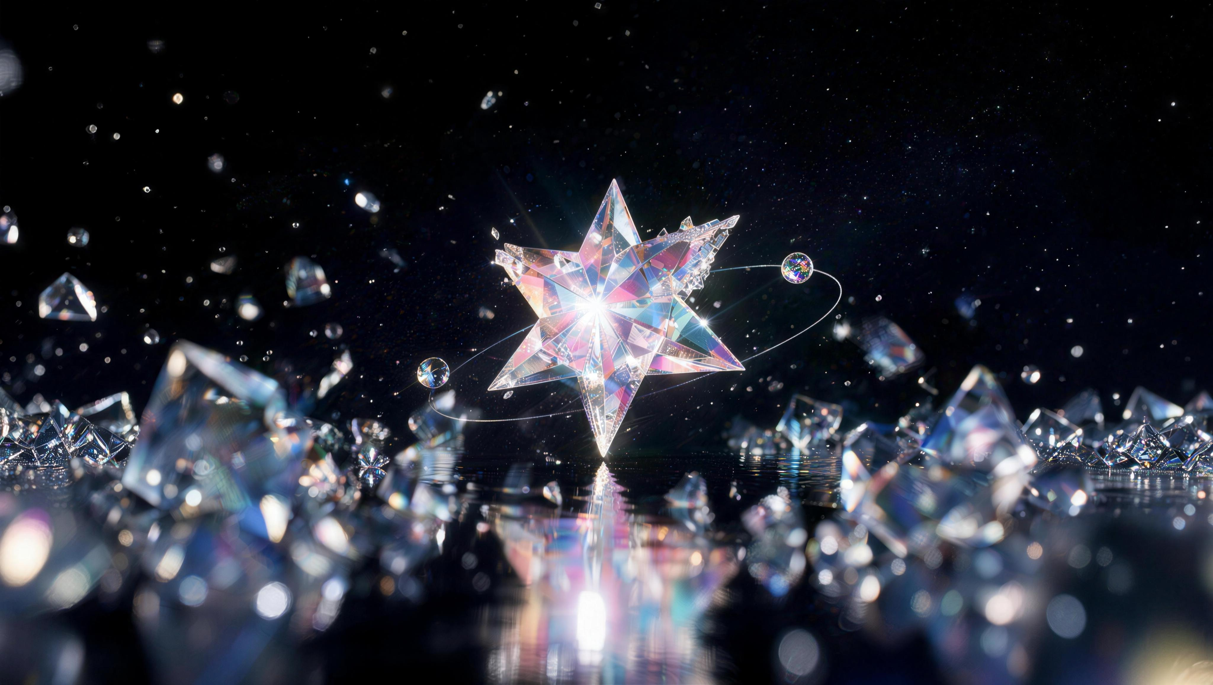 Diamond foreground environment artwork